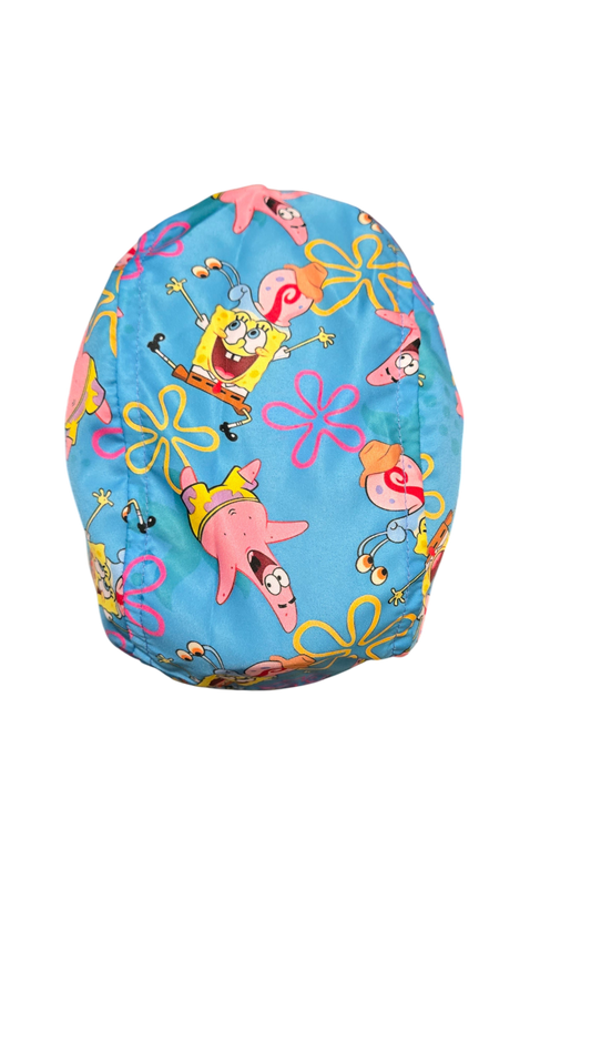 Gorro quirúrgico diseño de Bob Esponja