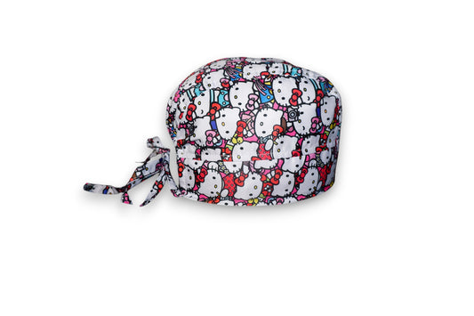 Gorro quirúrgico diseño de Hello Kitty