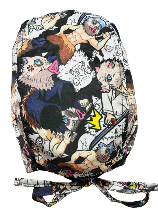 Gorro quirúrgico diseño de Inosuke