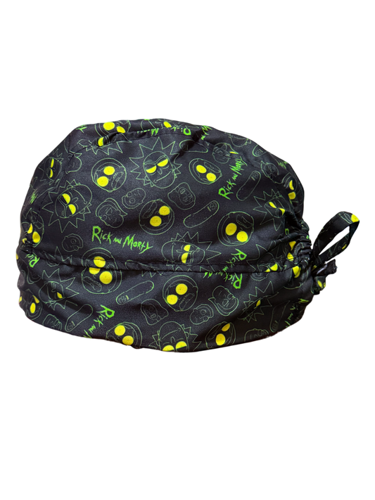 Gorro quirúrgico diseño de Rick y Morty