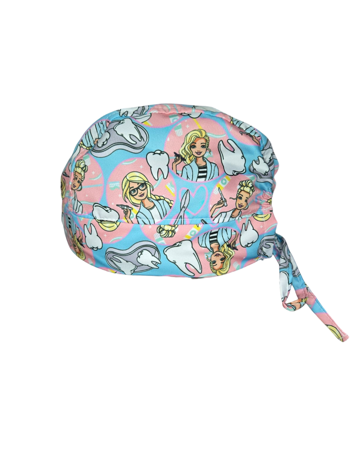 Gorro quirúrgico diseño de Barbie Dentista