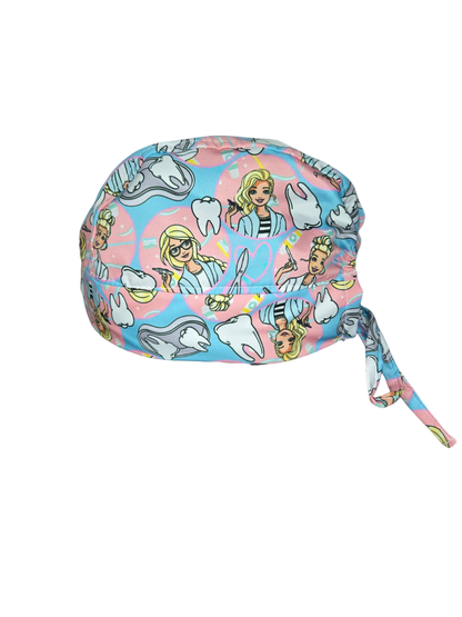 Gorro quirúrgico diseño de Barbie Dentista