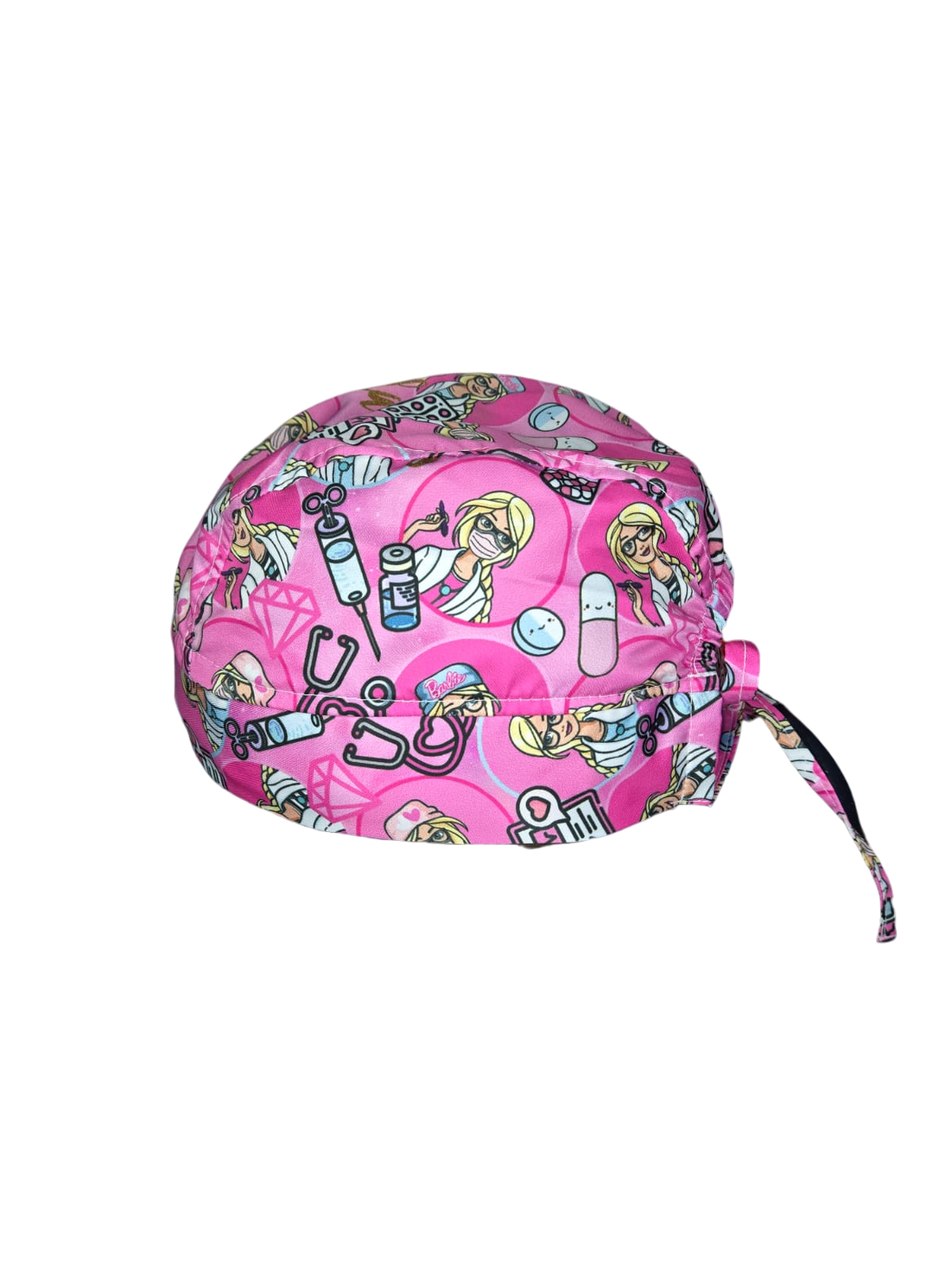 Gorro quirúrgico diseño de Barbie Doctora