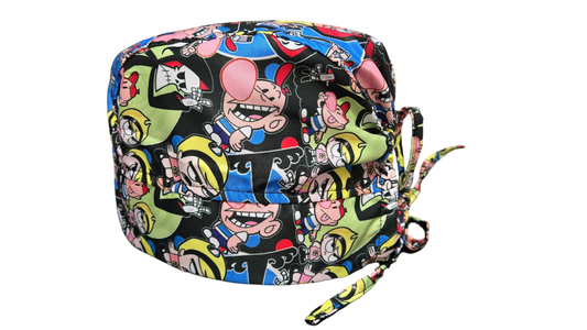 Gorro quirúrgico diseño de Billy y Mandy