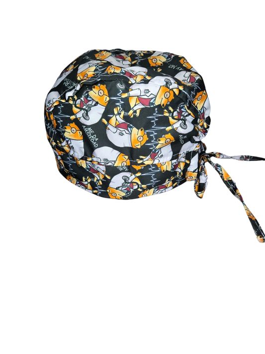 Gorro quirúrgico diseño de Cheems Doctor