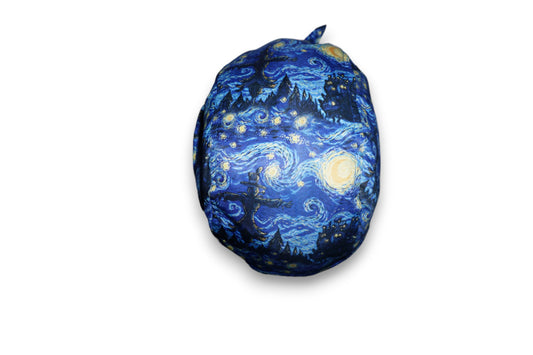 Gorro quirúrgico personalizado diseño de La Noche Estrellada