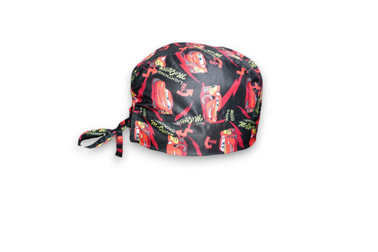 Gorro quirúrgico diseño de Rayo McQueen