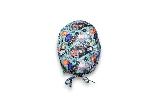 Gorro quirúrgico diseño de El viaje de Chihiro