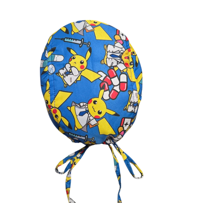 Gorro quirúrgico diseño de Dr Pikachu