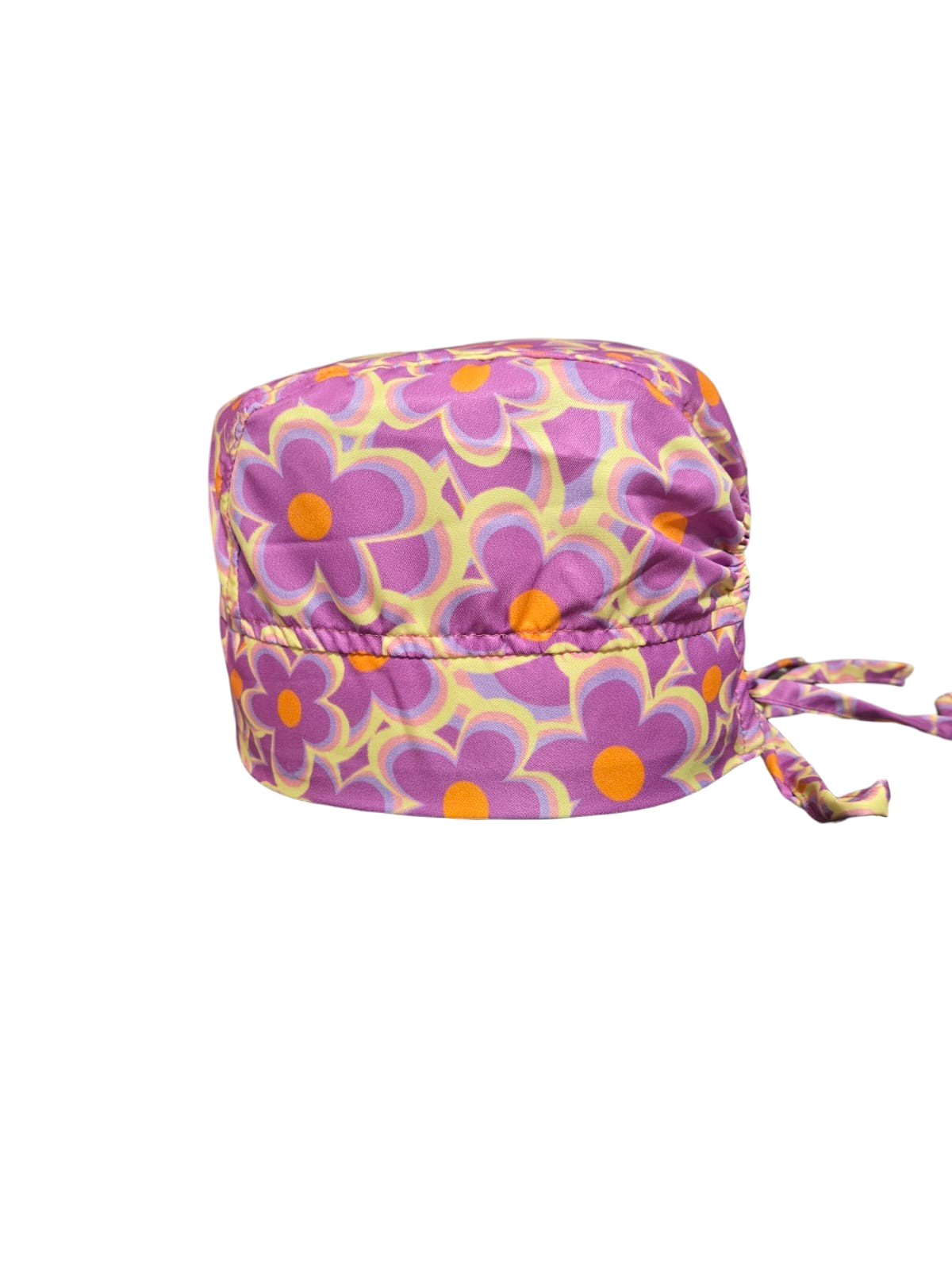 Gorro quirúrgico diseño de Flores rosas