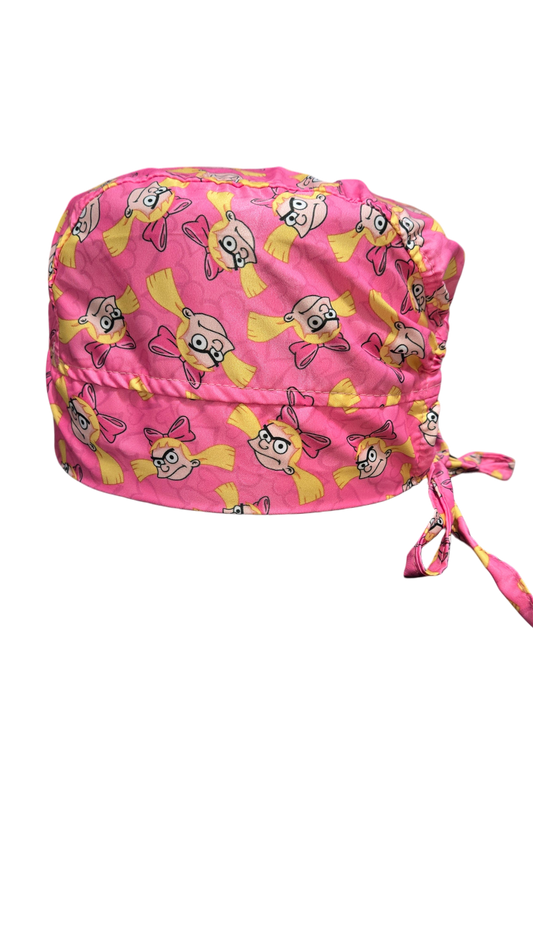 Gorro quirúrgico diseño de Helga Hey Arnold