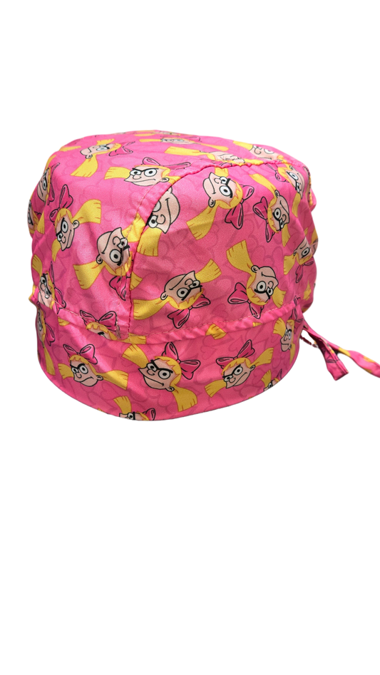 Gorro quirúrgico diseño de Helga Hey Arnold
