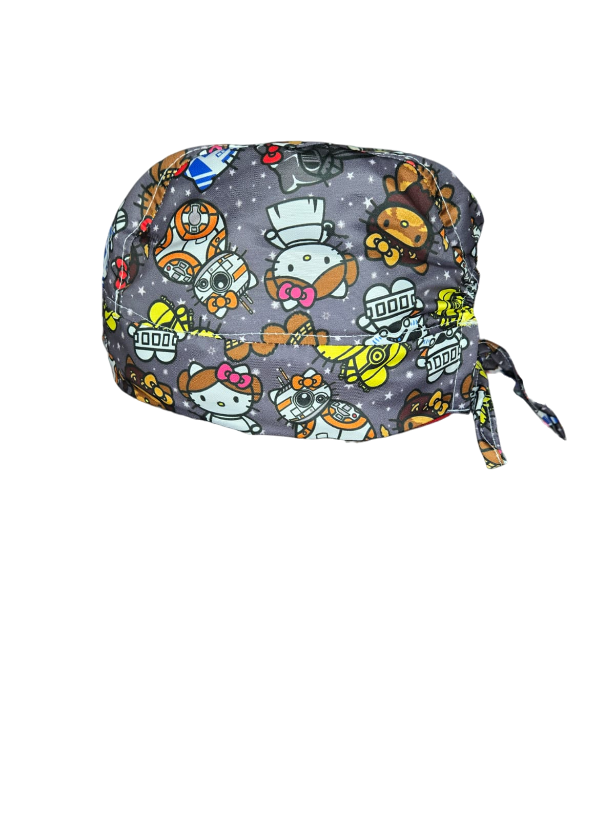 Gorro quirúrgico diseño de Hello Kitty Star Wars