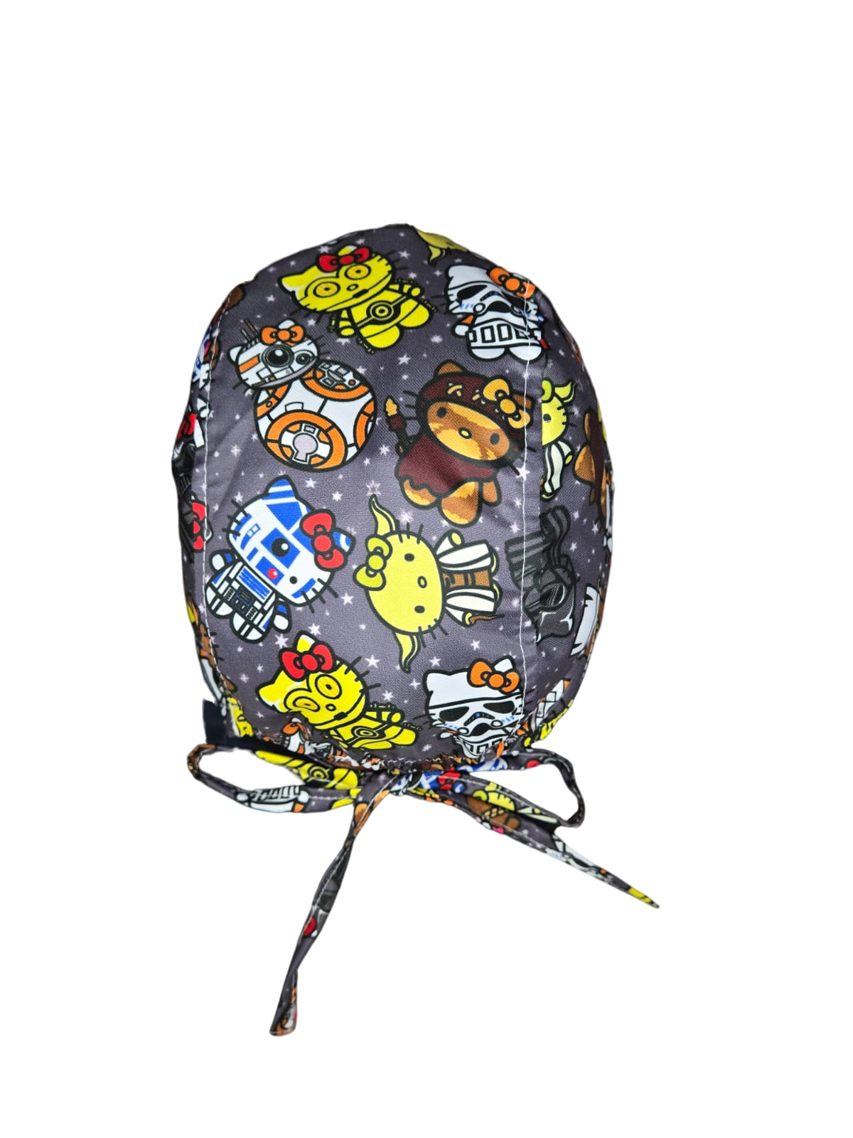 Gorro quirúrgico diseño de Hello Kitty Star Wars