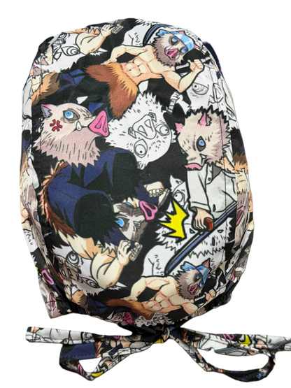 Gorro quirúrgico diseño de Inosuke