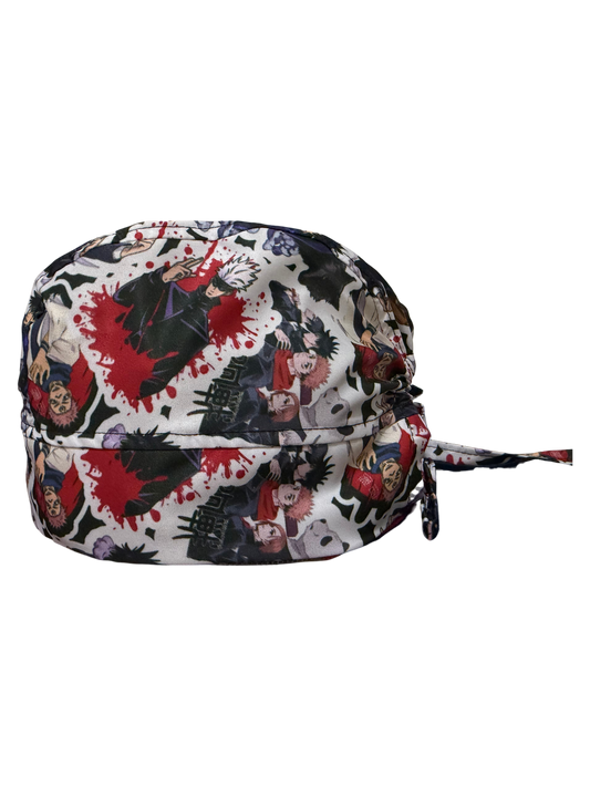 Gorro quirúrgico diseño de Jujutsu Kaisen