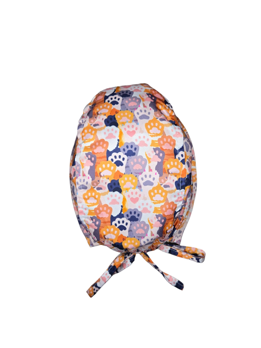 Gorro quirúrgico diseño de Patitas Perritos