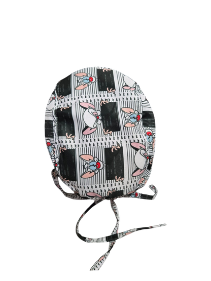 Gorro quirúrgico diseño de Pinky y Cerebro