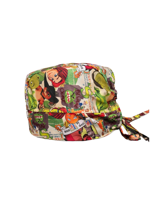Gorro quirúrgico diseño de Shrek
