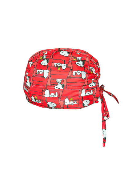 Gorro quirúrgico diseño de Snoopy