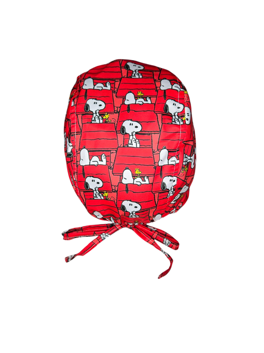 Gorro quirúrgico diseño de Snoopy
