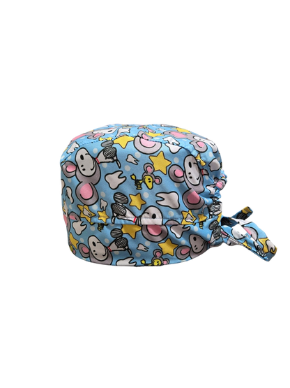 Gorro quirúrgico diseño de Snoopy dientes
