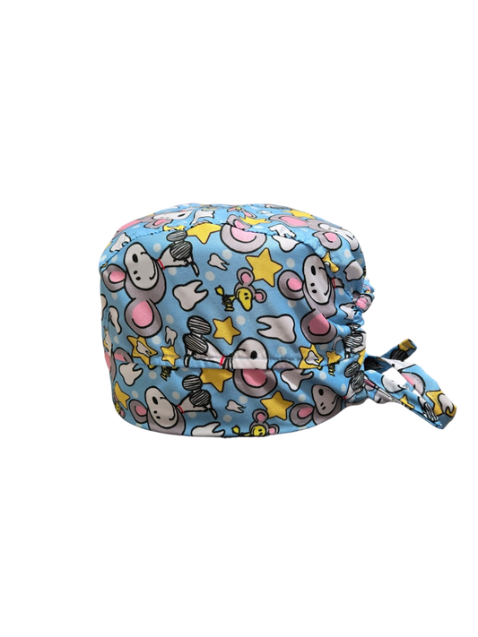 Gorro quirúrgico diseño de Snoopy dientes