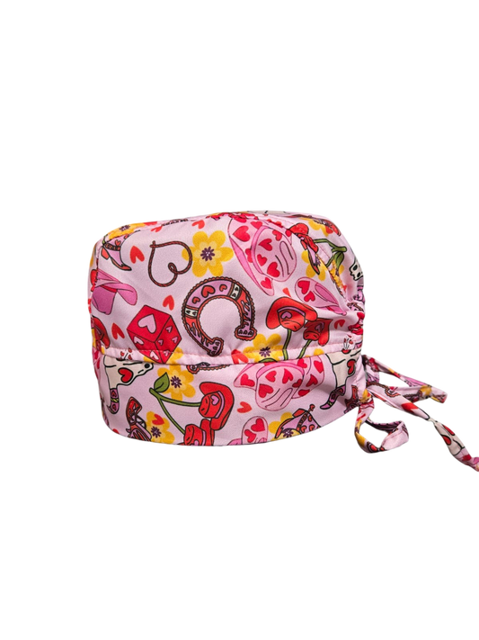 Gorro quirúrgico diseño de Cowgirl