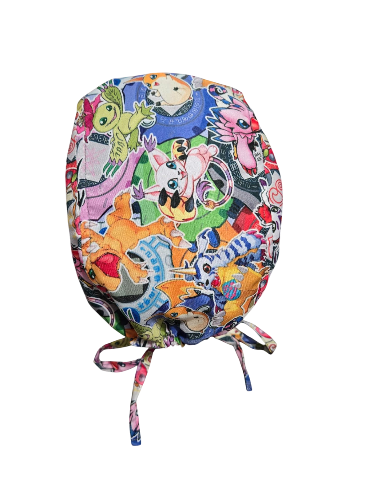 Gorro quirúrgico diseño de Digimon