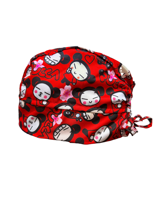 Gorro quirúrgico diseño de Pucca