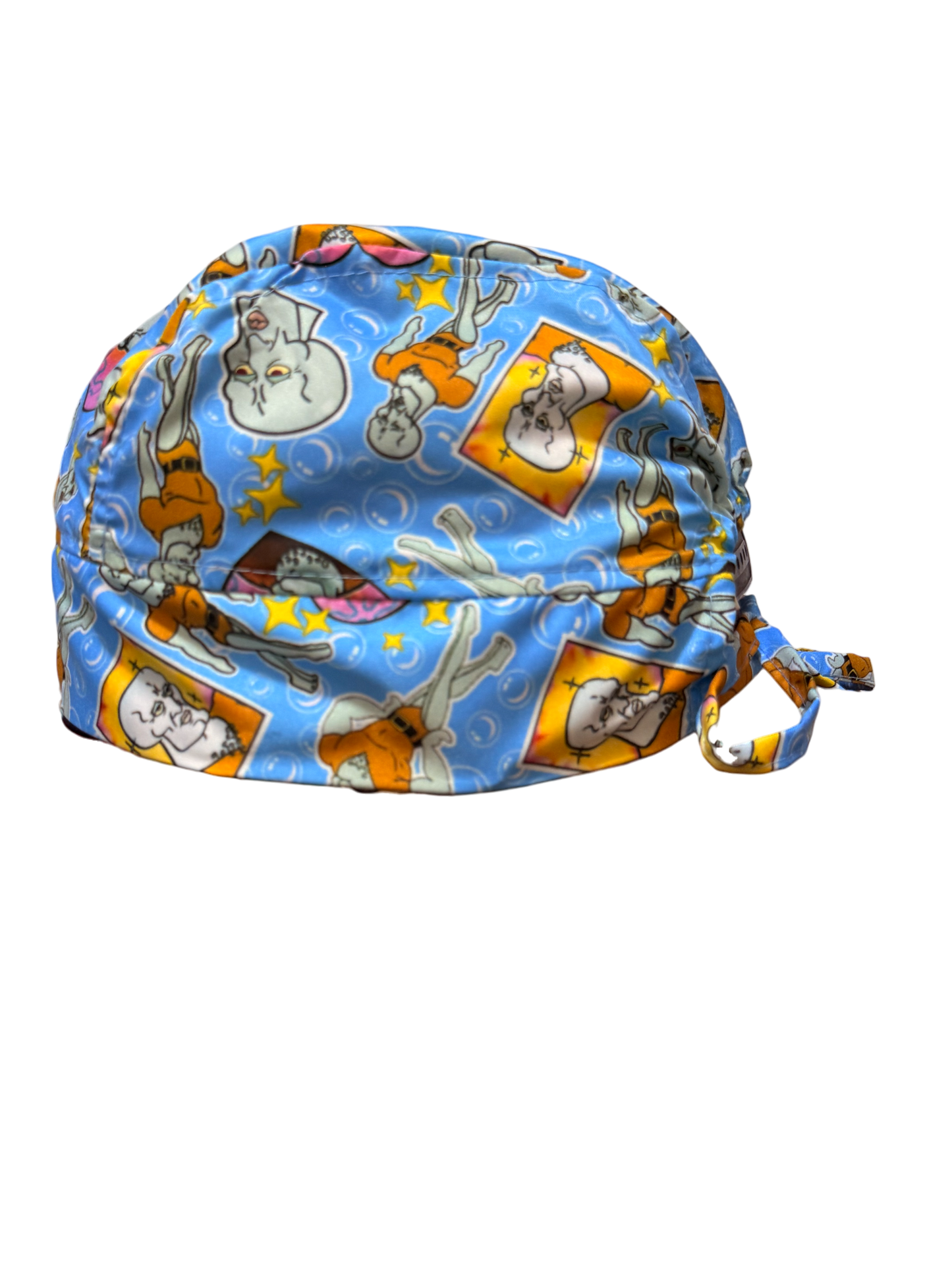 Gorro quirúrgico diseño de Calamardo Guapo