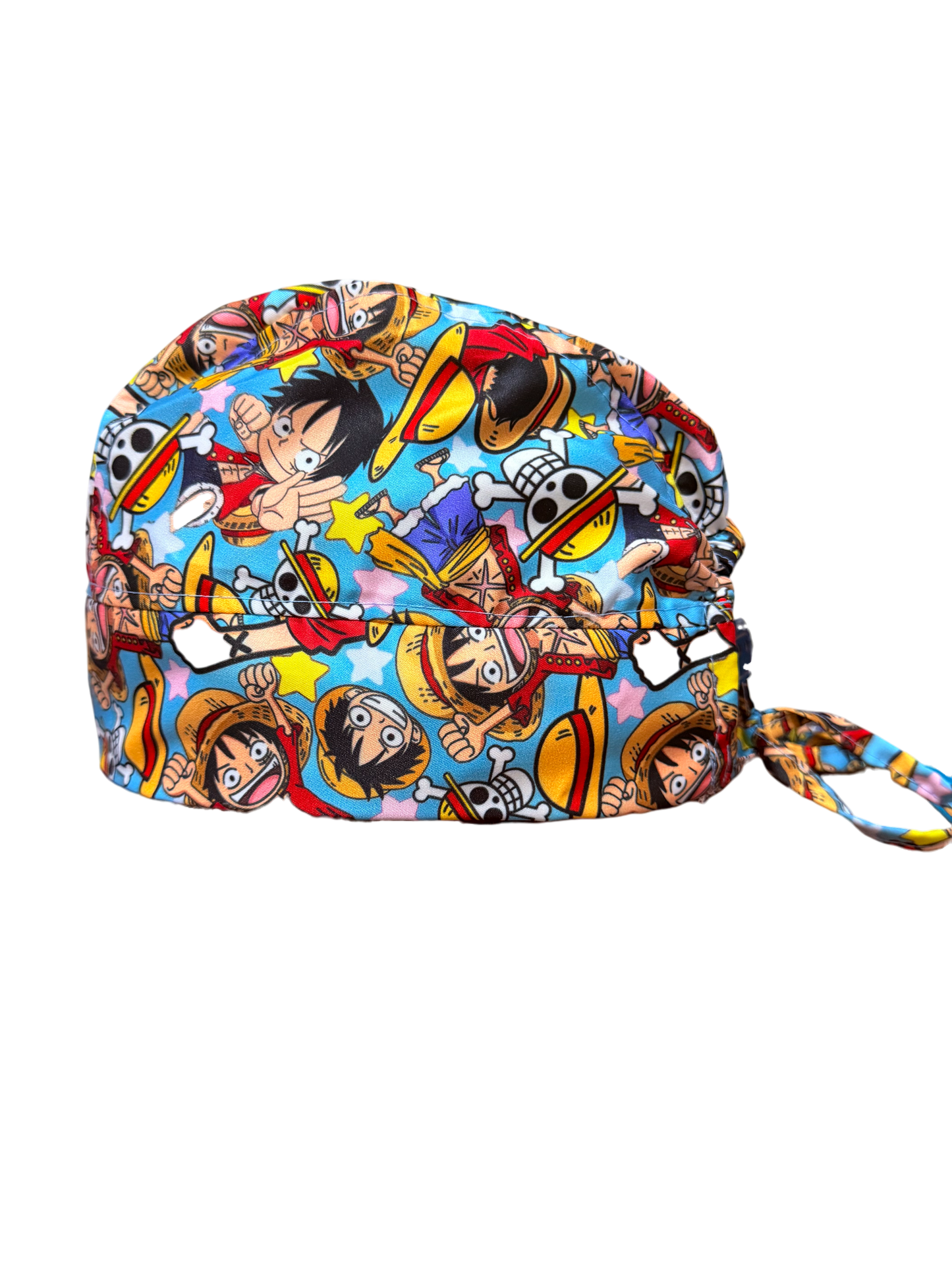 Gorro quirúrgico diseño de Luffy