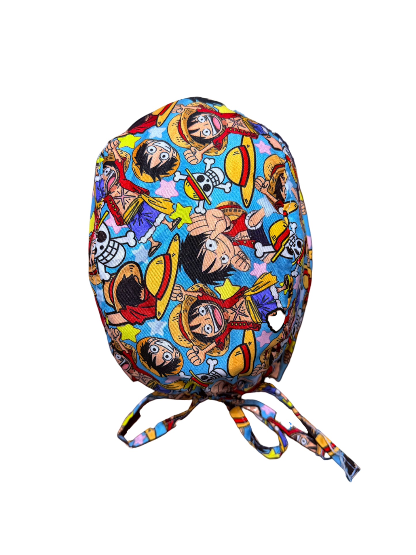 Gorro quirúrgico diseño de Luffy