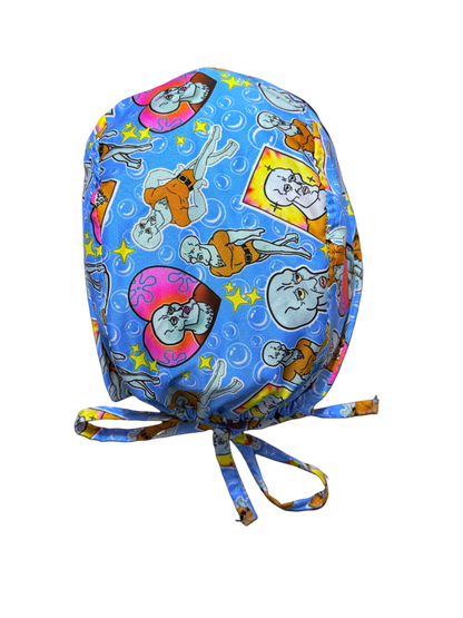 Gorro quirúrgico diseño de Calamardo Guapo